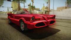 GTA 5 Vapid Peyote Batmobile 66 für GTA San Andreas