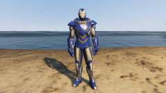 Iron Man Blue Steel für GTA 5
