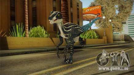 Primal Carnage Velociraptor Blue Tailed für GTA San Andreas