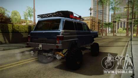 Jeep Wagoneer Off Road pour GTA San Andreas