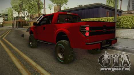 Ford F-150 Raptor 2014 pour GTA San Andreas