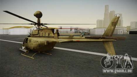 OH-58D Croatian Air Force für GTA San Andreas