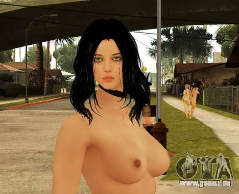 Black Desert - Female Topless für GTA San Andreas