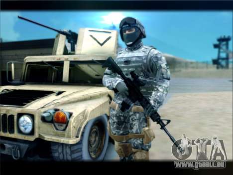 New Military USA Skin pour GTA San Andreas