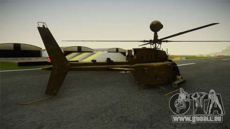 OH-58D Croatian Air Force für GTA San Andreas