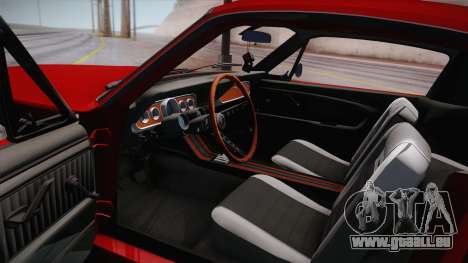 Ford Mustang Fastback 289 Wide Body 1966 pour GTA San Andreas