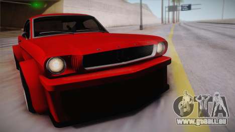 Ford Mustang Fastback 289 Wide Body 1966 für GTA San Andreas