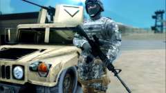New Military USA Skin für GTA San Andreas