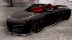 Audi R8 Spyder 5.2 V10 Plus LB Walk pour GTA San Andreas
