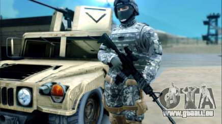 New Military USA Skin für GTA San Andreas