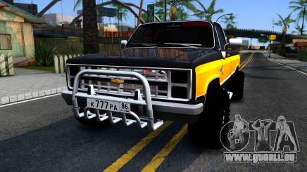 Chevrolet Silverado K-10 2500 1986 pour GTA San Andreas