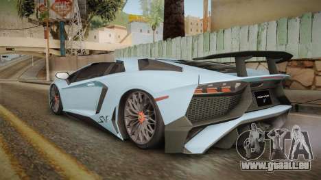 Lamborghini Aventador SV Roadster 2017 pour GTA San Andreas