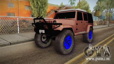 Jeep Wrangler 2012 für GTA San Andreas