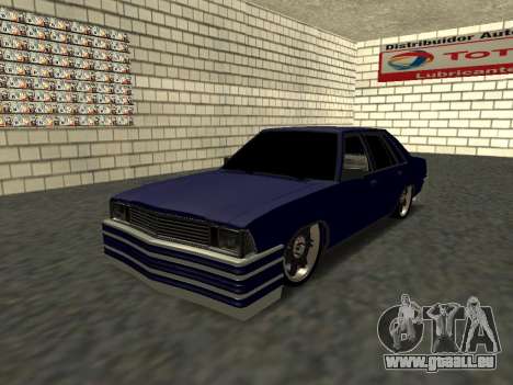 Chevrolet Malibu 1980 V3 Super Tuning Blue pour GTA San Andreas