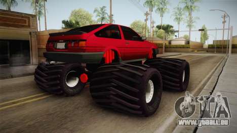 Toyota Corolla GT-S Monster Truck pour GTA San Andreas