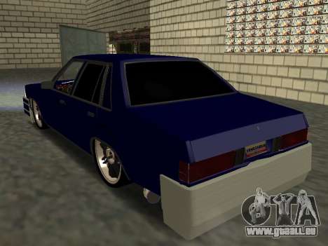 Chevrolet Malibu 1980 V3 Super Tuning Blue pour GTA San Andreas