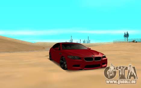BMW 5 Series F10 pour GTA San Andreas
