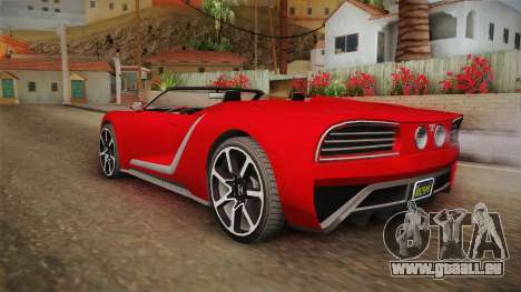 GTA 5 Truffade Nero Spyder für GTA San Andreas