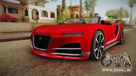 GTA 5 Truffade Nero Spyder für GTA San Andreas