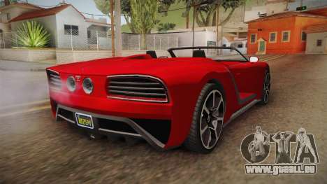 GTA 5 Truffade Nero Spyder pour GTA San Andreas