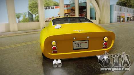 Ferrari 250 GTO (Series I) 1962 IVF PJ1 pour GTA San Andreas