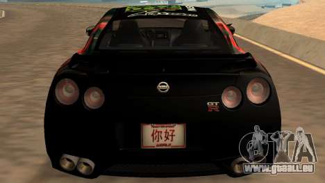 Nissan GTR R35 GTR CLAN pour GTA San Andreas