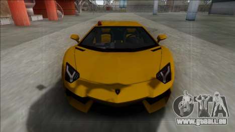 Lamborghini Aventador FBI für GTA San Andreas