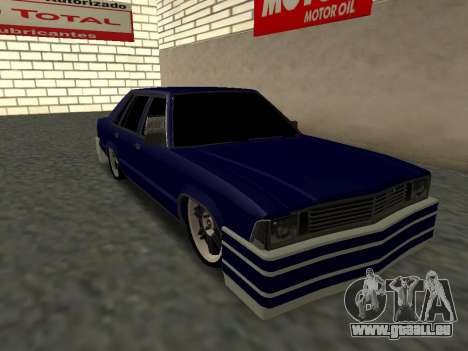 Chevrolet Malibu 1980 V3 Super Tuning Blue pour GTA San Andreas