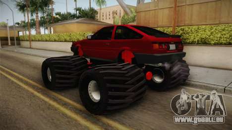 Toyota Corolla GT-S Monster Truck pour GTA San Andreas