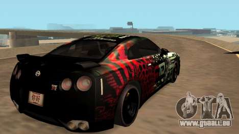 Nissan GTR R35 GTR CLAN pour GTA San Andreas