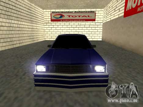 Chevrolet Malibu 1980 V3 Super Tuning Blue pour GTA San Andreas