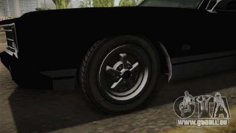 GTA 5 Declasse Sabre GT SA Style Painted Bumpers für GTA San Andreas