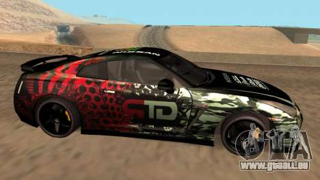 Nissan GTR R35 GTR CLAN pour GTA San Andreas