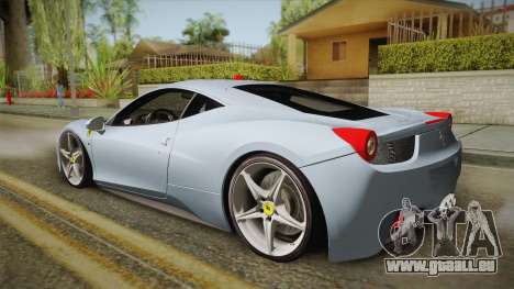 Ferrari 458 Italia FBI für GTA San Andreas