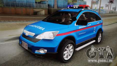 Honda CR-V Turkish Gendarmerie für GTA San Andreas