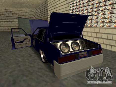 Chevrolet Malibu 1980 V3 Super Tuning Blue pour GTA San Andreas