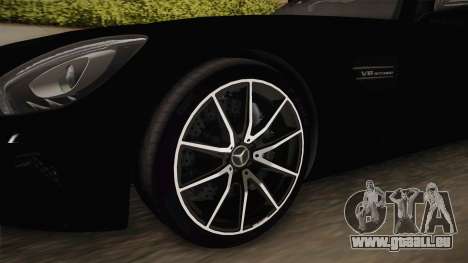 Mercedes-Benz AMG GT FBI 2016 pour GTA San Andreas