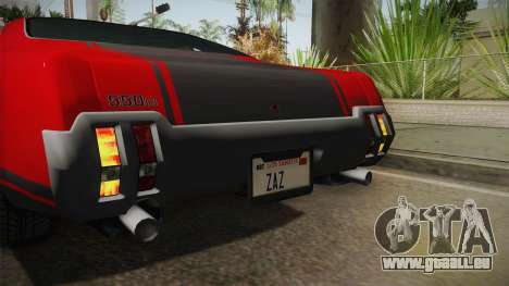 GTA 5 Declasse Sabre GT SA Style pour GTA San Andreas