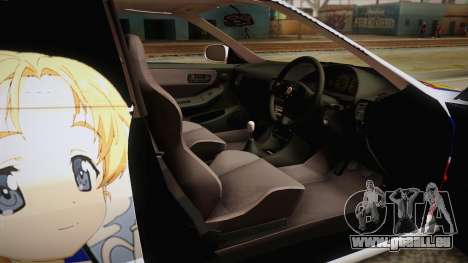 Honda Integra Tipe R Girl und Panzer Itasha pour GTA San Andreas