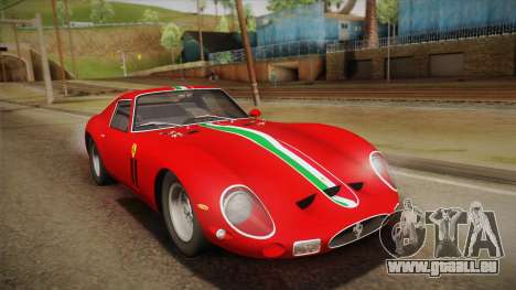 Ferrari 250 GTO (Series I) 1962 IVF PJ1 pour GTA San Andreas
