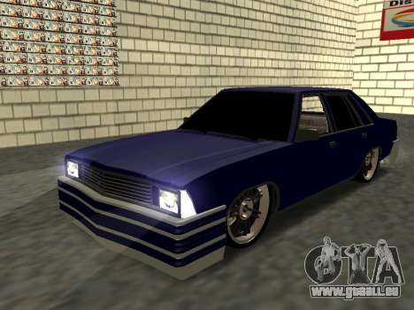 Chevrolet Malibu 1980 V3 Super Tuning Blue pour GTA San Andreas