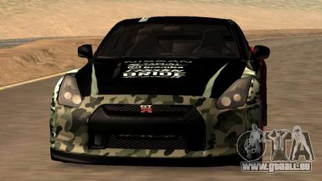 Nissan GTR R35 GTR CLAN pour GTA San Andreas