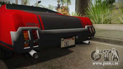 GTA 5 Declasse Sabre GT SA Style für GTA San Andreas