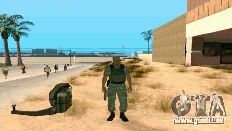 Ein Aufstand Polizist für GTA San Andreas