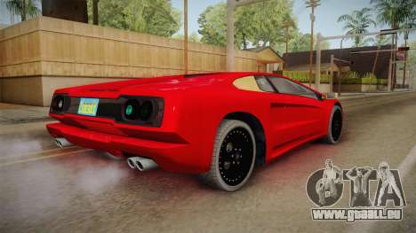 GTA 5 Pegassi Infernus Classic Coupe für GTA San Andreas