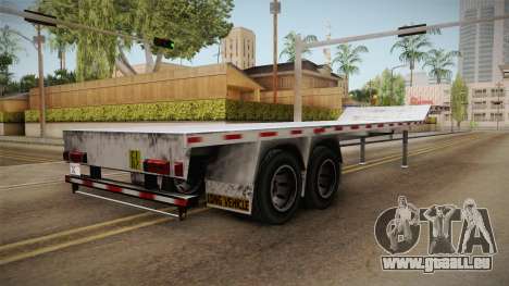 American Flatbed (Multiple) Trailer pour GTA San Andreas