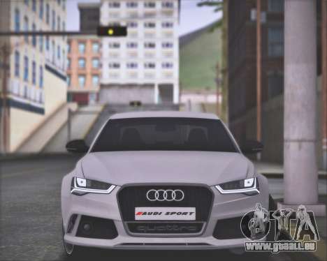 Audi RS6 2016 für GTA San Andreas