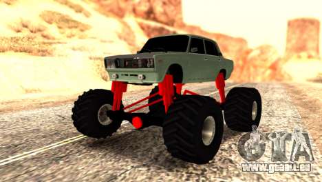 Vaz 2107 Monster pour GTA San Andreas