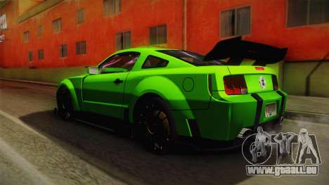 Ford Mustang NFS Green für GTA San Andreas