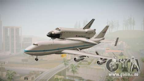 Boeing 747-100 Shuttle Carrier Aircraft pour GTA San Andreas